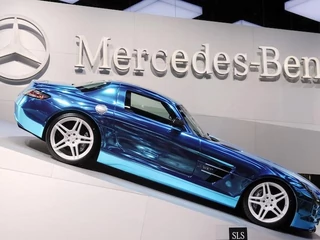 SLS AMG Coupé Electric Drive samochodem przyszłości Mercedesa