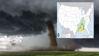 USA stoją w obliczu największego zagrożenia pogodowego od tygodni. Tornada to nie wszystko