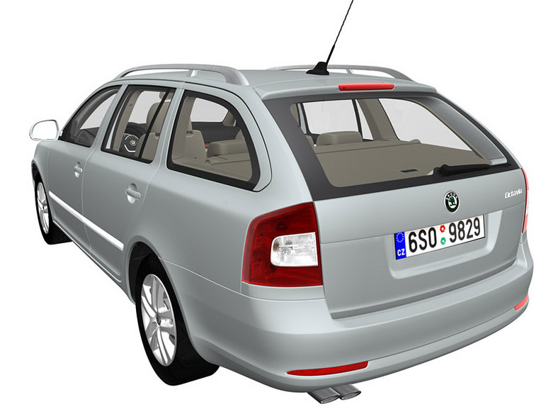 Paryż 2008: Škoda Octavia po liftingu już odkryta (fotogaleria)