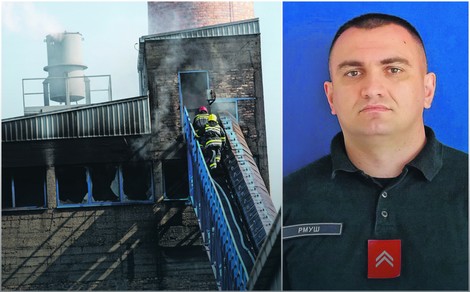 Vatrogasac Milan je stradao u stravičnom požaru na Adi Huji