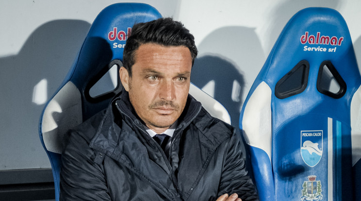 A Pescara trénere, Massimo Oddo megmutatta, hogy igenis léteznek még igazi sportemberek /Fotó: AFP