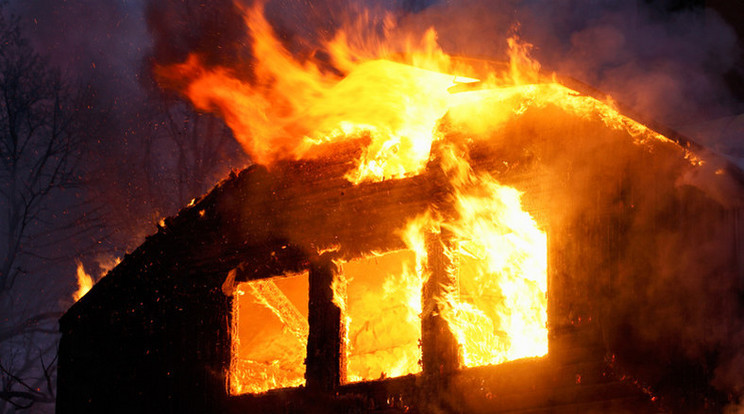Tűzben állt a családi ház /Fotó:Northfoto