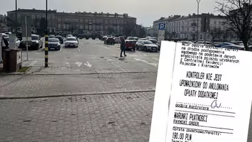 Zaparkował w centrum Kielc, kupił bilet parkingowy, a potem i tak dostał karę