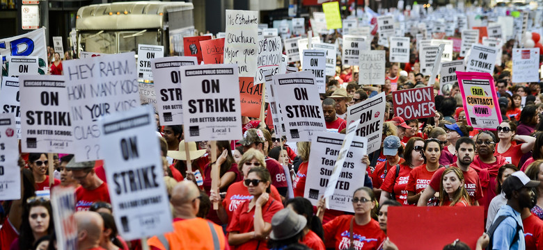 USA: nauczyciele w Chicago nie zawiesili strajku