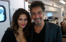 Weronika Rosati z Alem Pacino