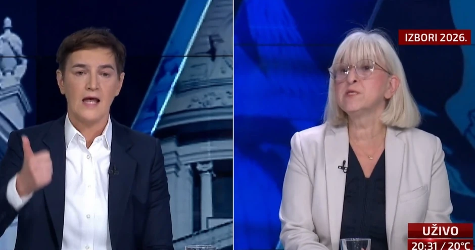 Ana Brnabić, debata