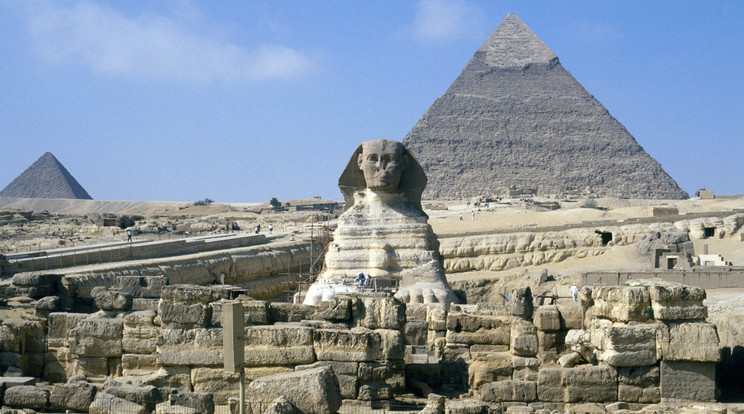 A gízai nagy piramis az egyetlen, amely
fennmaradt az ókori világ hét csodája közül / Fotó: Northfoto