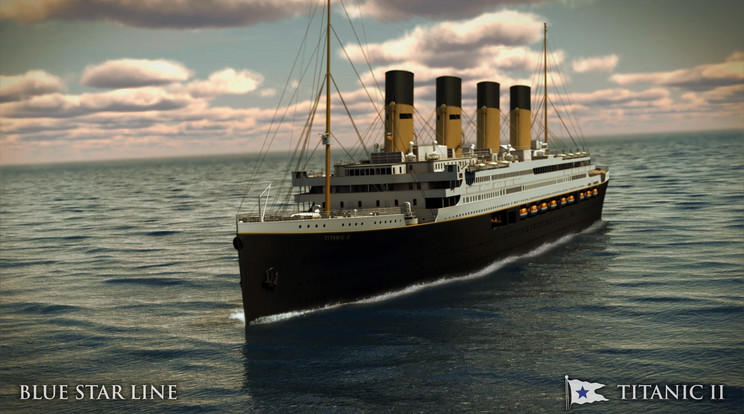 Clive Palmer ausztrál milliárdos 2027-re meg szeretné építtetni a Titanic méretarányos mását /Fotó: Northfoto