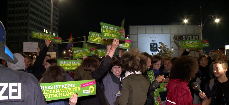 Echa wyborów do Bundestagu. Trwają protesty przeciwko AfD