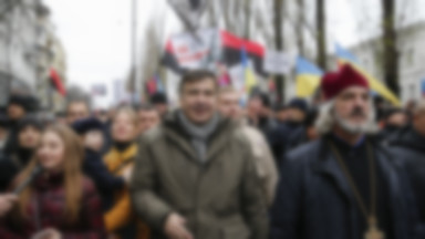 Saakaszwili nawołuje do impeachmentu Poroszenki. Demonstracja w Kijowie
