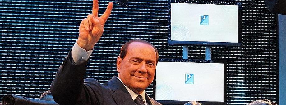 Berlusconi opalony