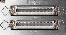 Wcześniej obok będących dziś standardem dysków twardych w technologii IDE często można było spotkać dyski SCSI. Przez to złącze podłączano je do komputera.