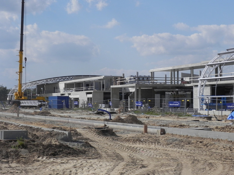 Port lotniczy Modlin – zdjęcia z budowy (7) fot. materiały prasowe