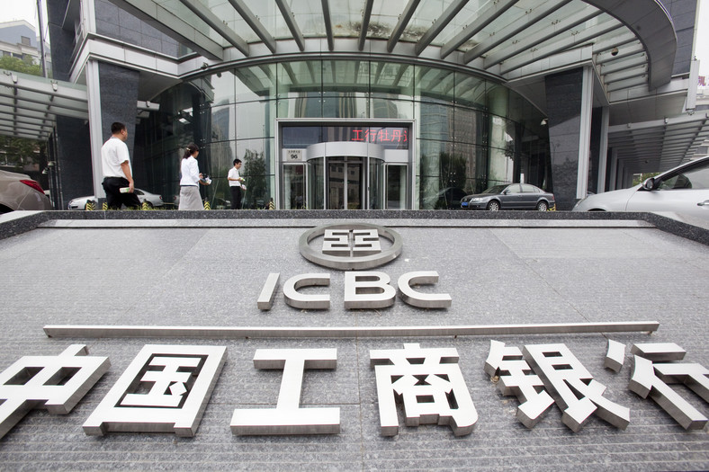 Siedziba największego banku Chin - Industrial and Commercial Bank of China (ICBC) Ltd. w Pekinie.