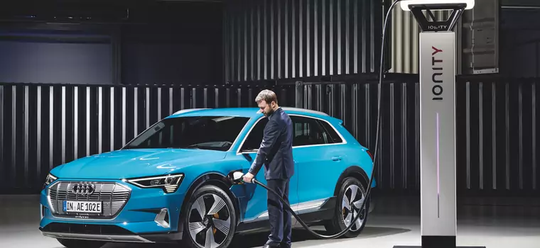 Audi e-tron - cztery pierścienie pod napięciem