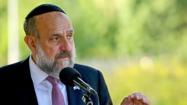 Naczelny rabin Polski o sytuacji w Izraelu. "To nie jest wojna, to jest barbarzyństwo"