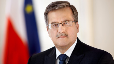 Prezydent Bronisław Komorowski z Wiktorem 2012