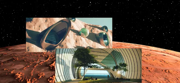 Powstał projekt pierwszego miasta na Marsie. W Nüwa będzie mogło mieszkać 250 tys. ludzi