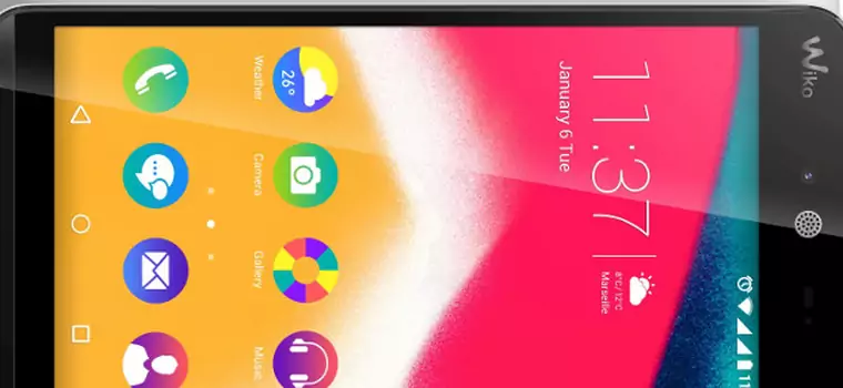 Wiko Rainbow Jam 3G - smartfon za 399 zł z nawigacją Navitel