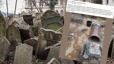 Odkrycie na żydowskim cmentarzu w Warszawie. "Jedyny znany nam przypadek na świecie"