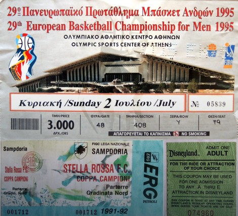 Ulaznice sa sportskih događaja