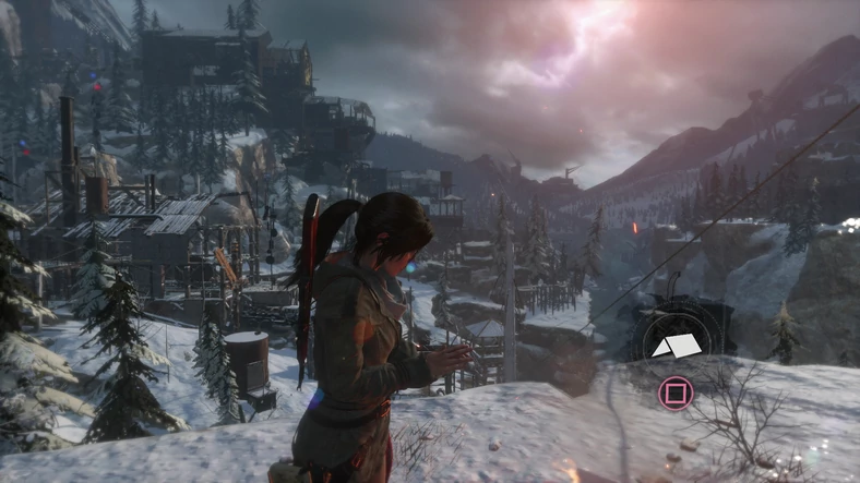 Rise of the Tomb Raider - Kopalnia miedzi - PlayStation 4 Pro - zwiększona płynność