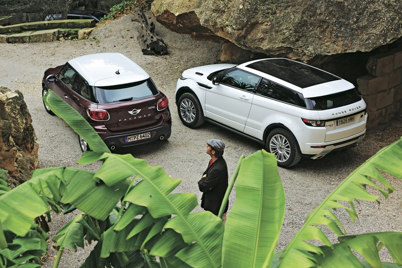 Mini Paceman kontra Range Rover Evoque: terenowe coupe