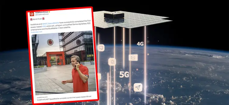 Pierwsze kosmiczne połączenie 5G. Będziemy w zasięgu na całym świecie