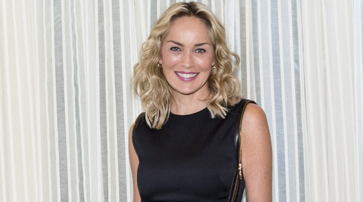 Viselje Sharon Stone nadrágját / Fotó: Northfoto