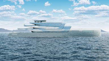 Projekt pierwszego na świecie "niewidzialnego" jachtu ze szkła