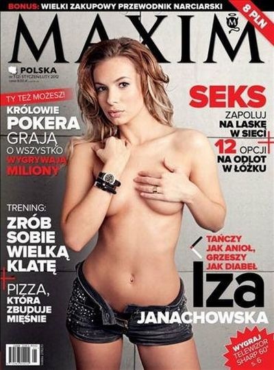 Gwiazdy topless i nago na okładkach