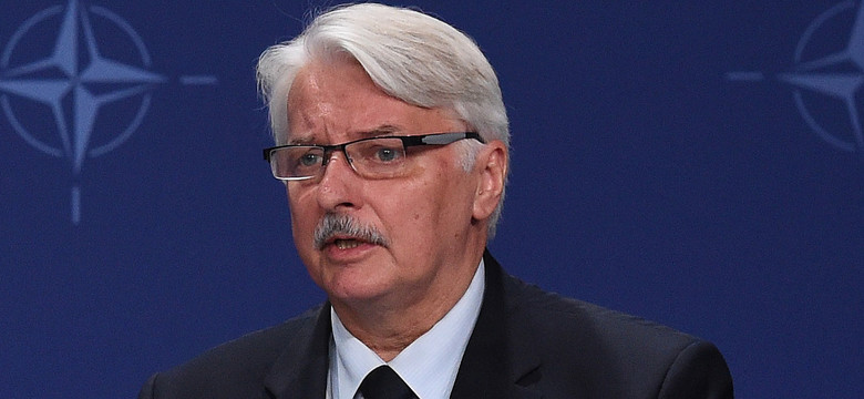 Waszczykowski: jeśli Rosja ulegnie,to nie podejmiemy dalszych kroków