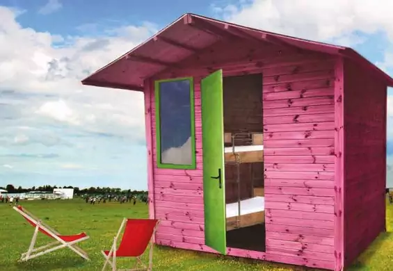 Glamping na Open'erze. 4-osobowy domek zamiast namiotu?