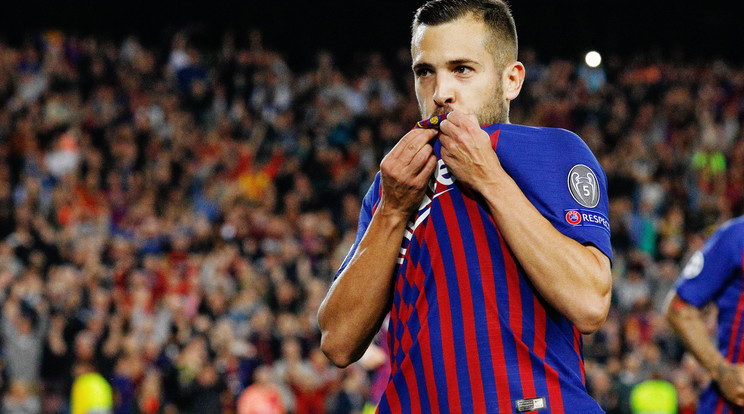 Jordi Alba /Fotó: Northfoto