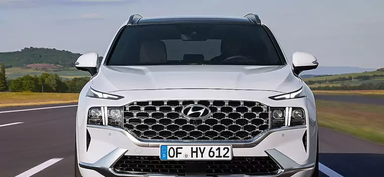 Hyundai Santa Fe po liftingu - nowa twarz