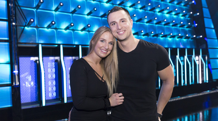 Fanni és Domonkos 7 milliót nyert A Falban /Fotó: RTL Klub