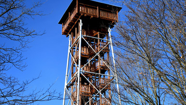 34-metrowa wieża widokowa w Bieszczadach dostępna dla turystów