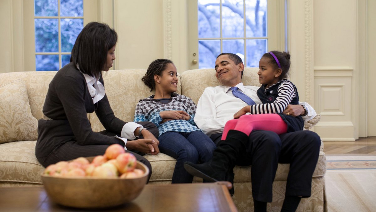 Tak wyglądało życie rodziny Obamów w Białym Domu