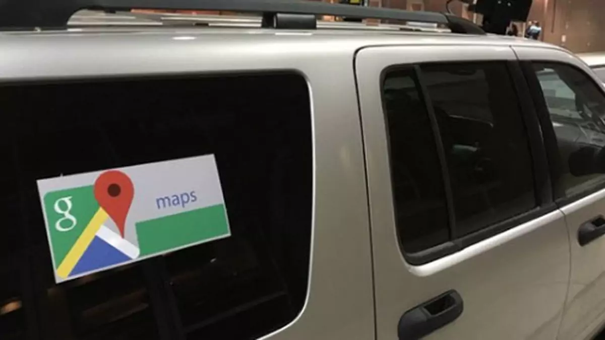 Policyjny samochód pod przykrywką auta Google Maps?