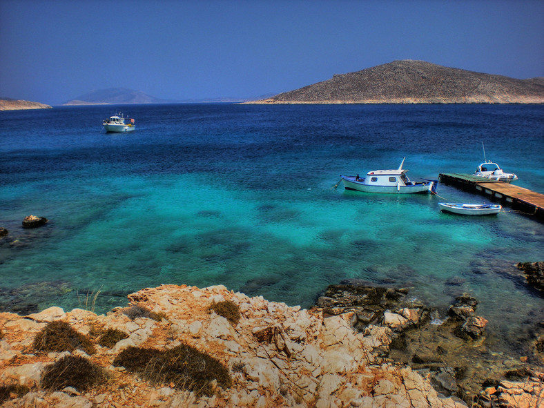 Chalki niedaleko Rodos - wyspa archipelagu Dodekanez położona na Morzu Egejskim, Grecja. źródło: flickr.com, fot: francesco sgroi, licencja: CC Attribution 2.0 Generic.