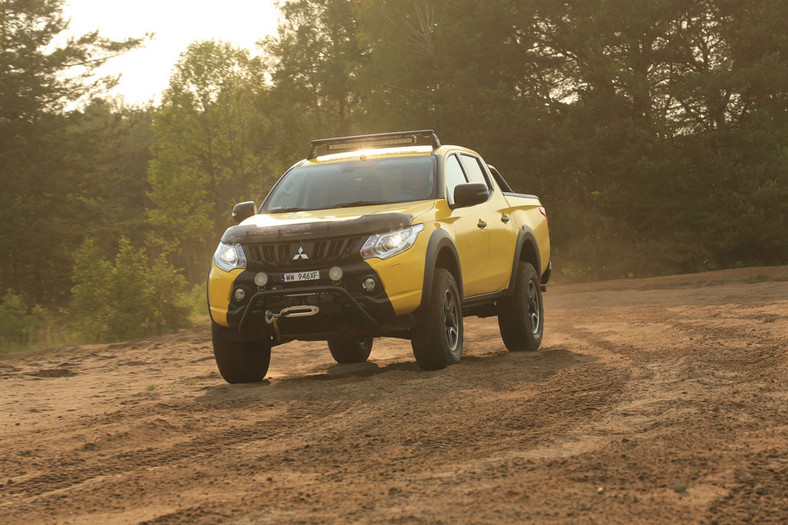 Mitsubishi L200 Monster - potwornie pracowity