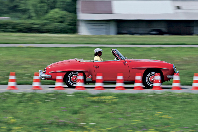 Mercedes 190 SL kontra Porsche 356 B - elegancja kontra ambicja