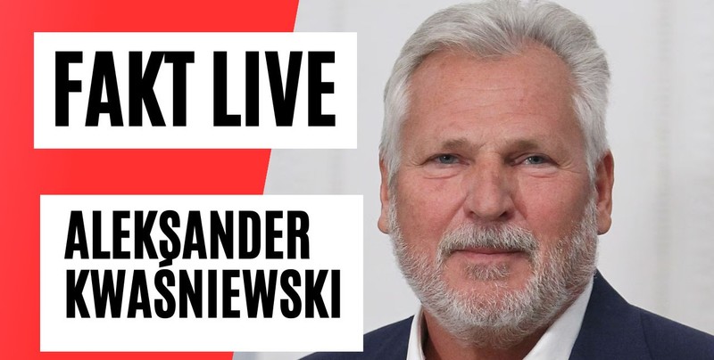 Fakt LIVE: gościem Aleksander Kwaśniewski