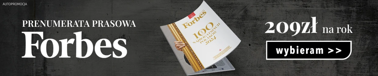 Roczna prenumerata Forbes