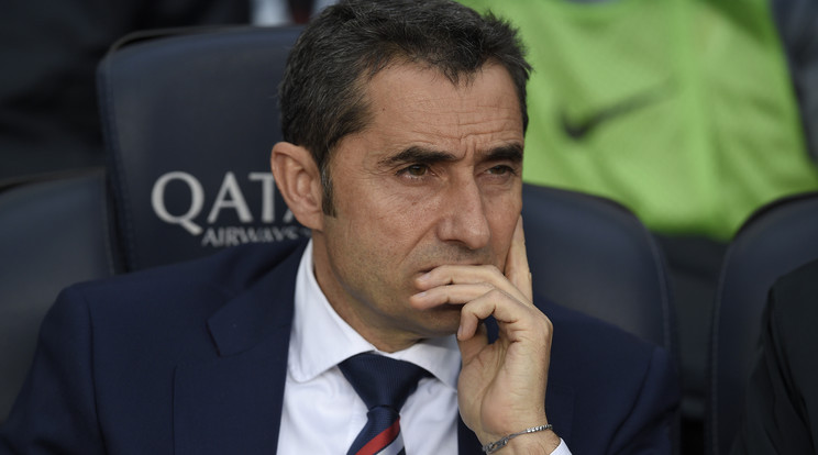 Ernesto Valverde lett a Barcelona új edzője/Fotó: AFP