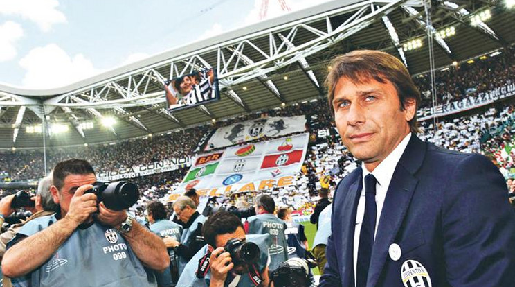 Antonio Conte az olasz kispad után a Chelsea-ére ülhet / Fotó: MTI