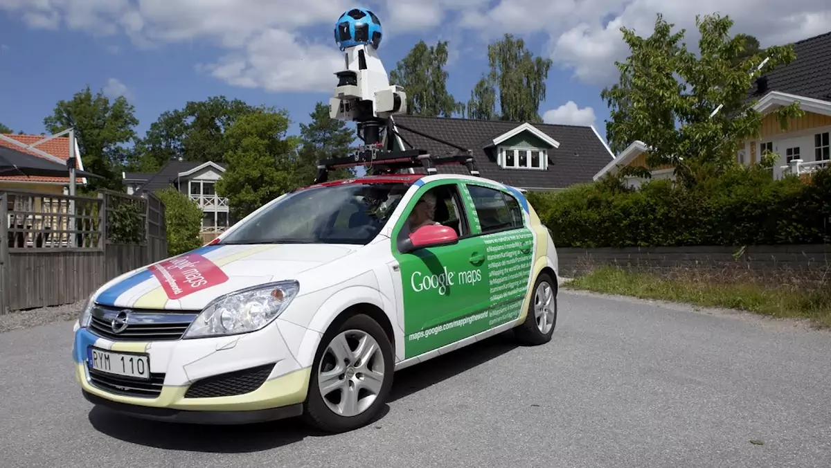 Samochód Google Street View