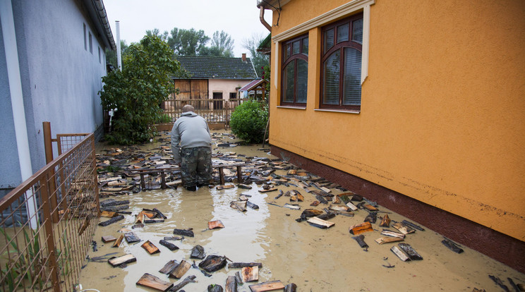 Murarátka a tavalyi áradás idején Fotó: MTI- Varga György