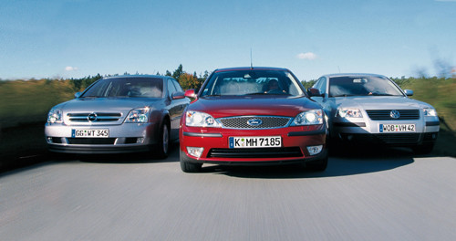 Opel Vectra, Ford Mondeo, VW Passat - Trzy pomysły na  rodzinnego sedana z dieslem