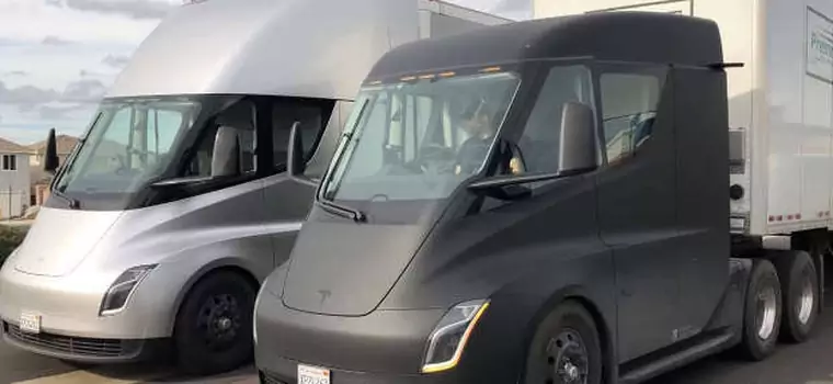 Tesla Semi z tajemniczym trybem Mad Max